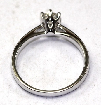 18K Gold Diamond Wedding Ring Aphrodite Stamp KGR007434C